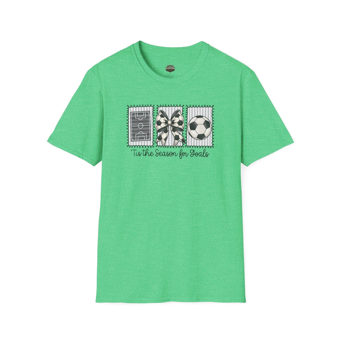 Soccer T‑Shirt — "Tis the Season for Goals"  Soccer Tee