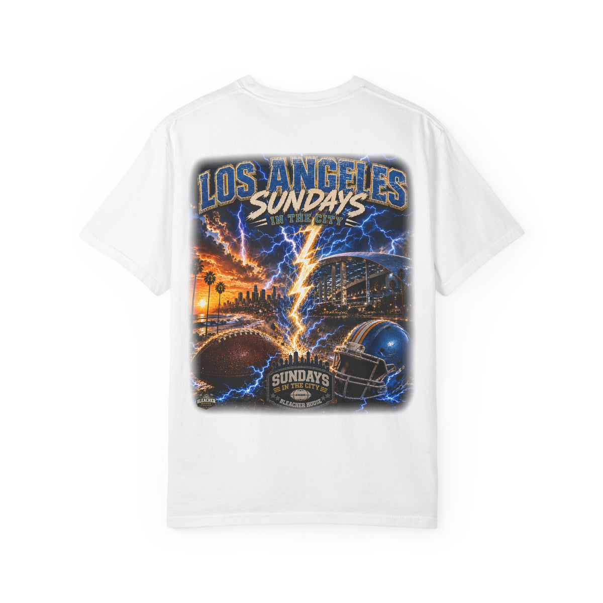 Sundays In The City - LA CHARGERS Edition - Collector's Edition (Front Patch + Back Design)