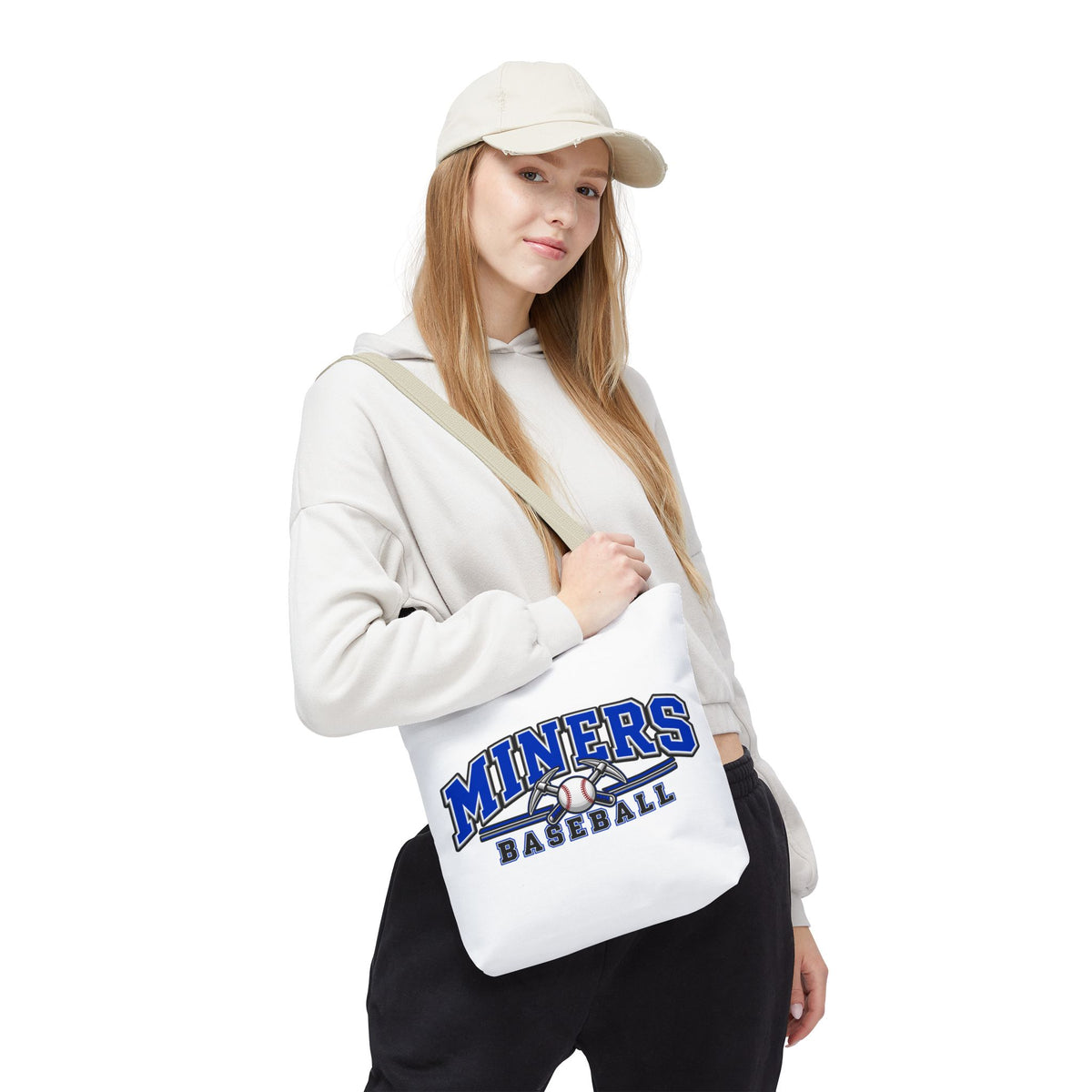 Miners Baseball Tote Bag — Team Logo Sports Carryall