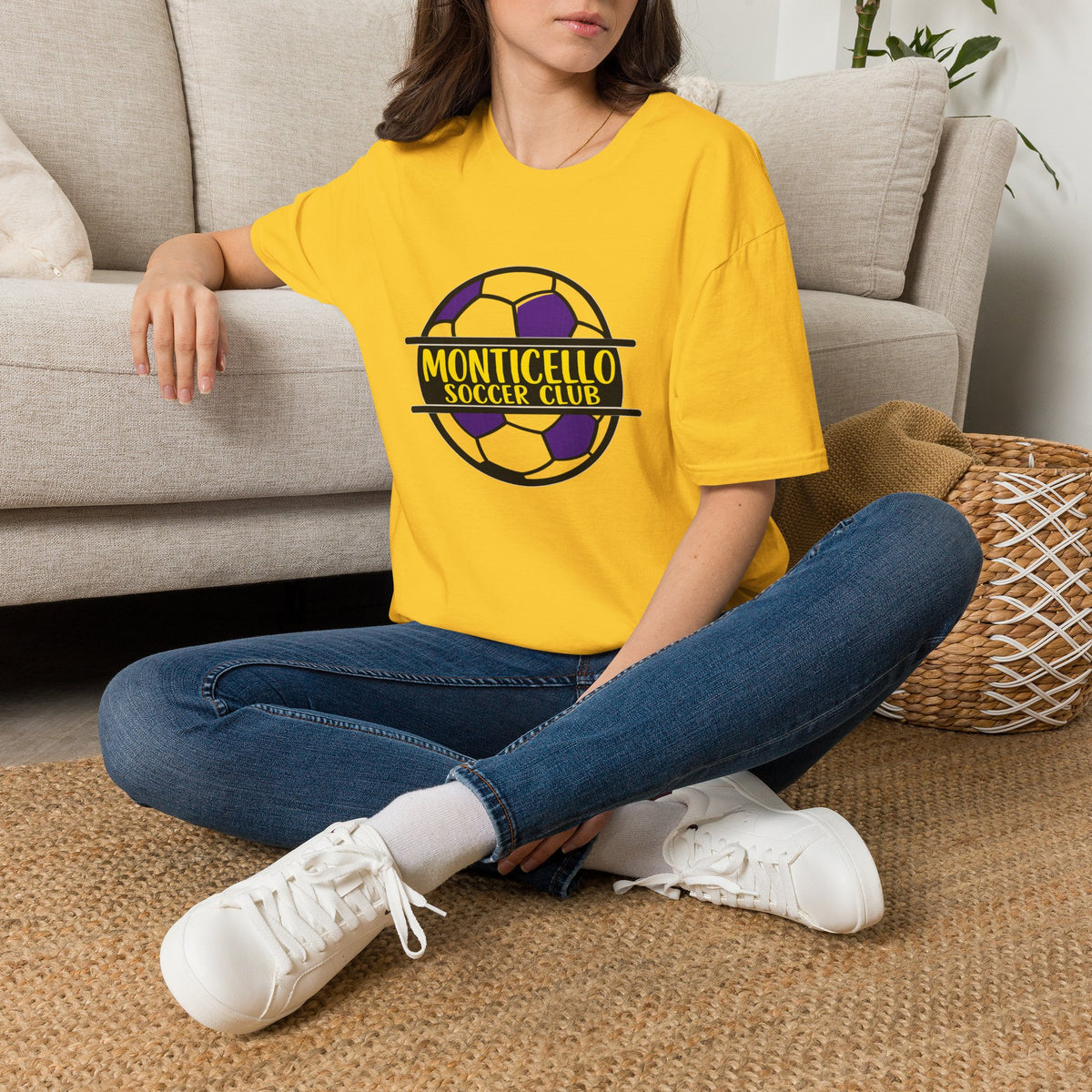 Monticello Soccer Club T-Shirt — Adult Team Support Tee