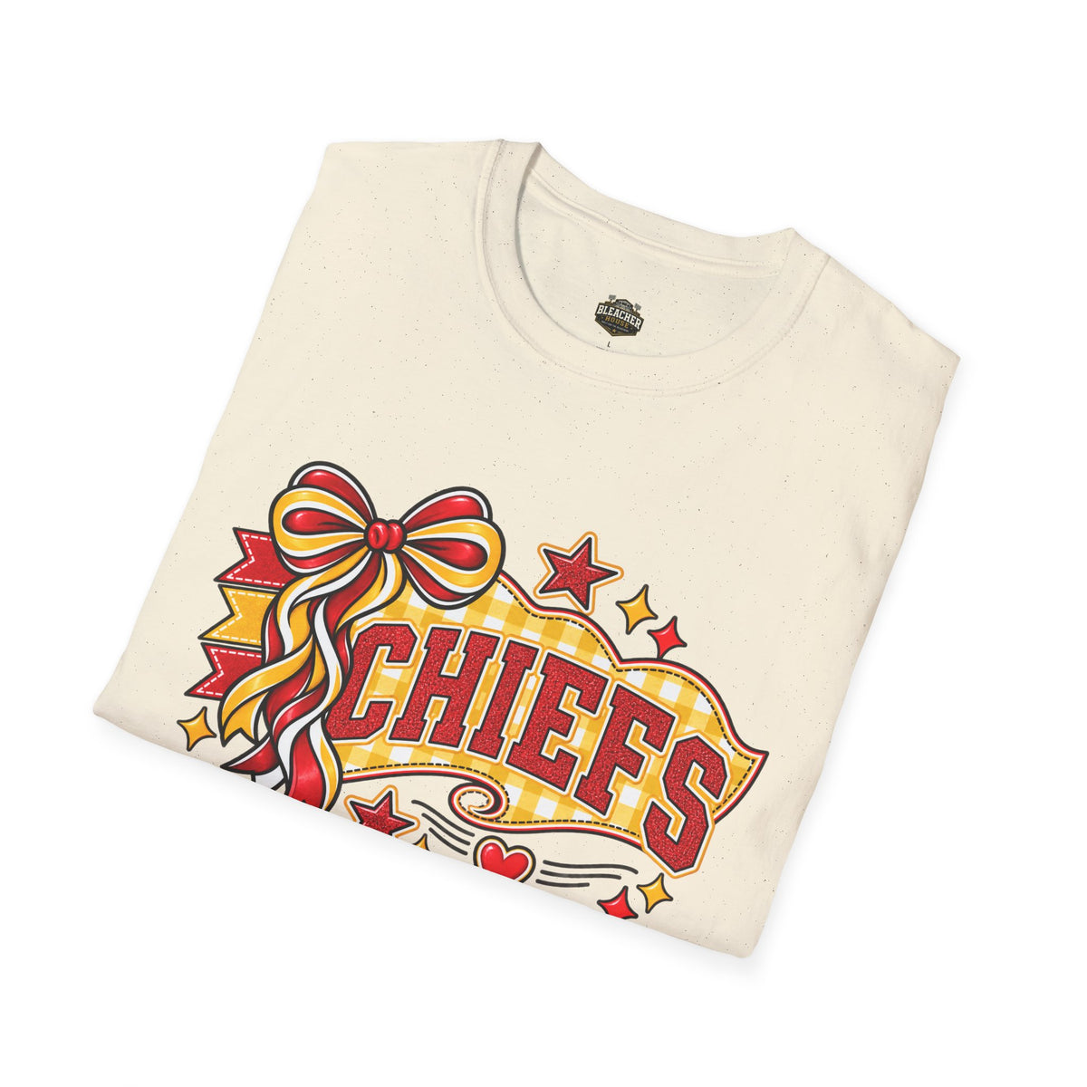 Chiefs Ribbon & Banner T-Shirt — Team Spirit Tee