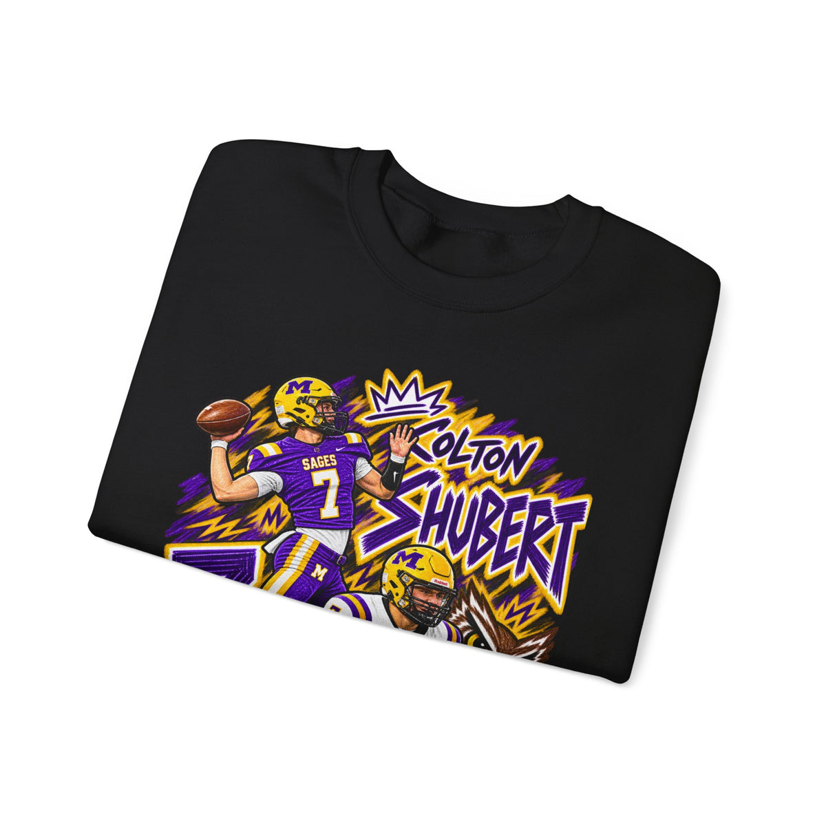 Colton Shubert Graphic Sketch Crewneck Sweatshirt