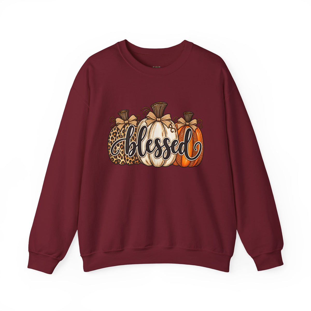 Blessed Pumpkin Sweatshirt — Fall Autumn Crewneck