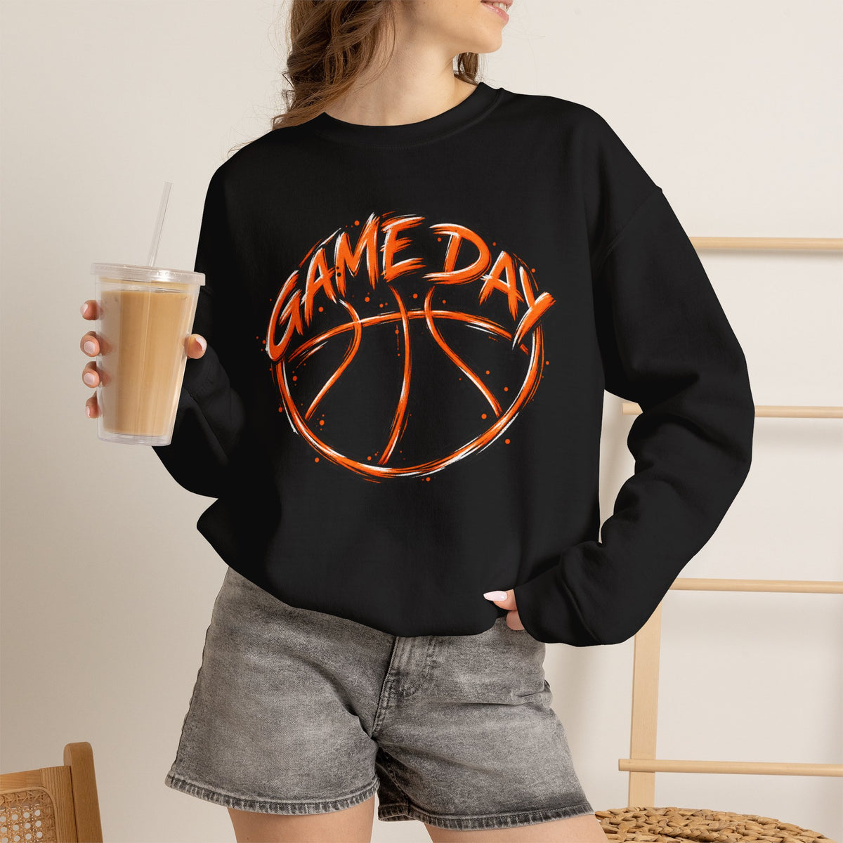 Game Day Basketball Sweatshirt