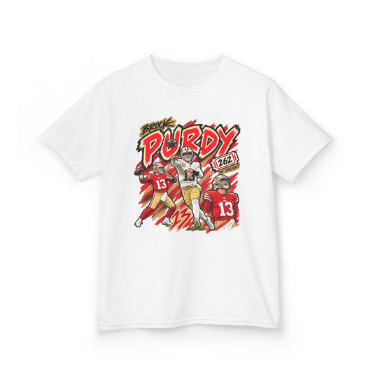 YOUTH Brock Purdy, MR. IRRELEVANT Graphic T-Shirt - Sunday Standouts Sketch Series