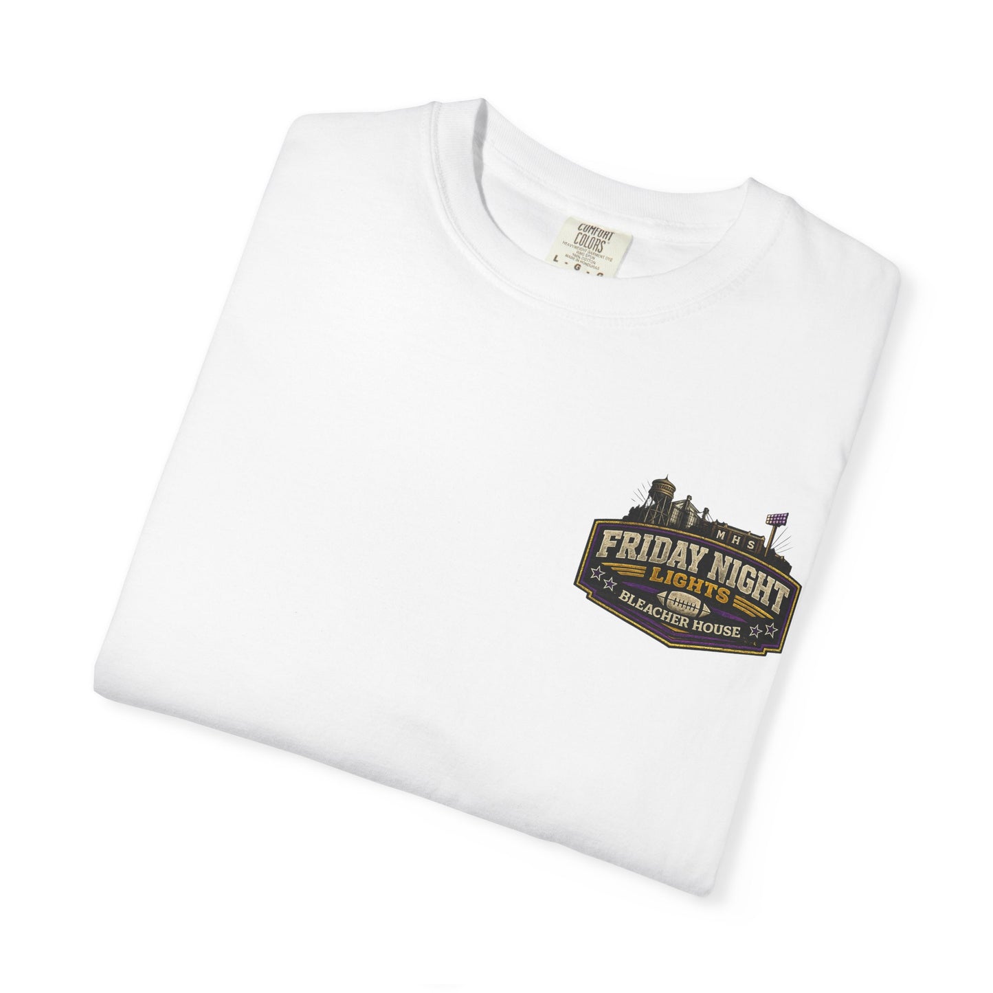 Friday Night Lights T shirt - MONTICELLO Edition - Collector's Edition (Front Patch + Back Design)