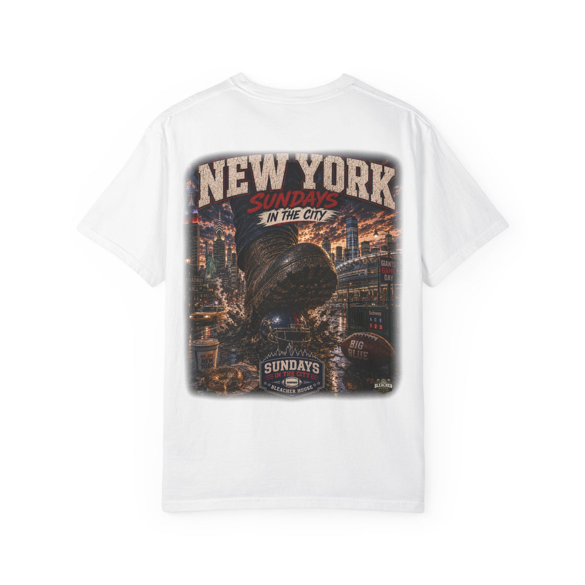 Sundays In The City - NEW YORK GIANTS Edition - Collector's Edition (Front Patch + Back Design)