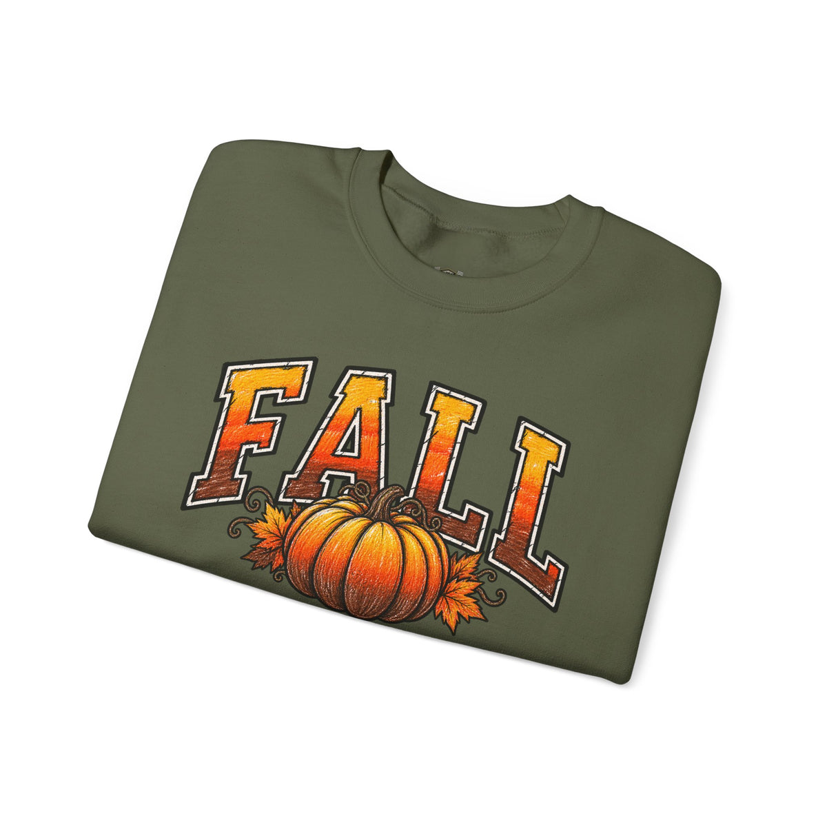 Fall Pumpkin Crewneck Sweatshirt