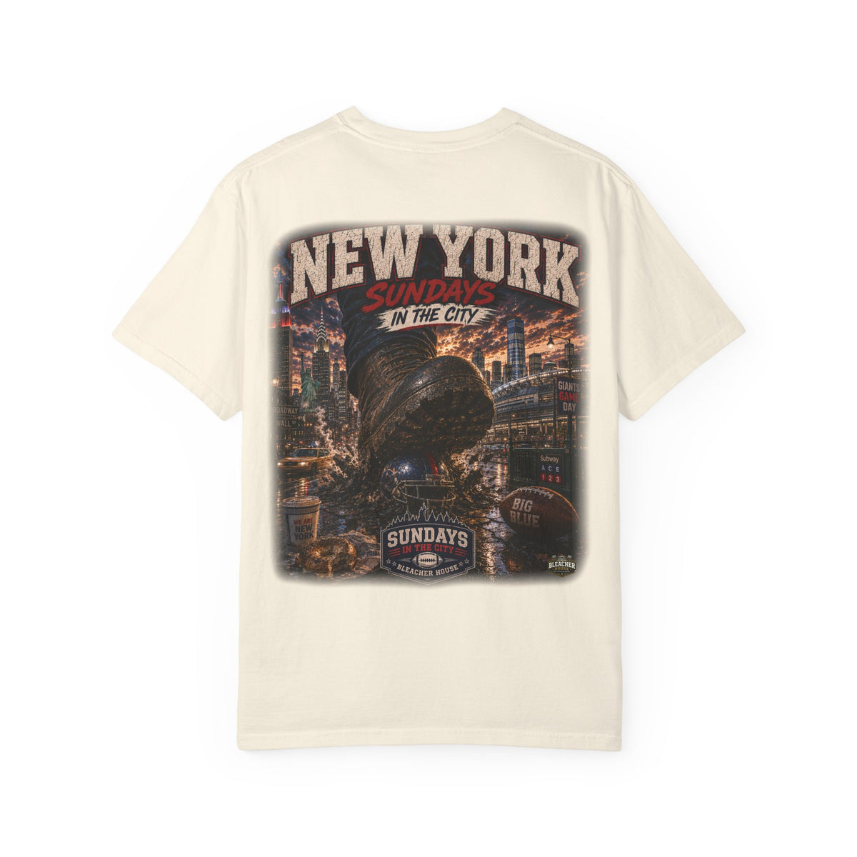 Sundays In The City - NEW YORK GIANTS Edition - Collector's Edition (Front Patch + Back Design)