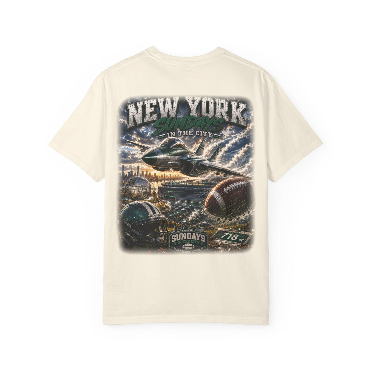 Sundays In The City - NEW YORK JETS Edition - Collector's Edition (Front Patch + Back Design)