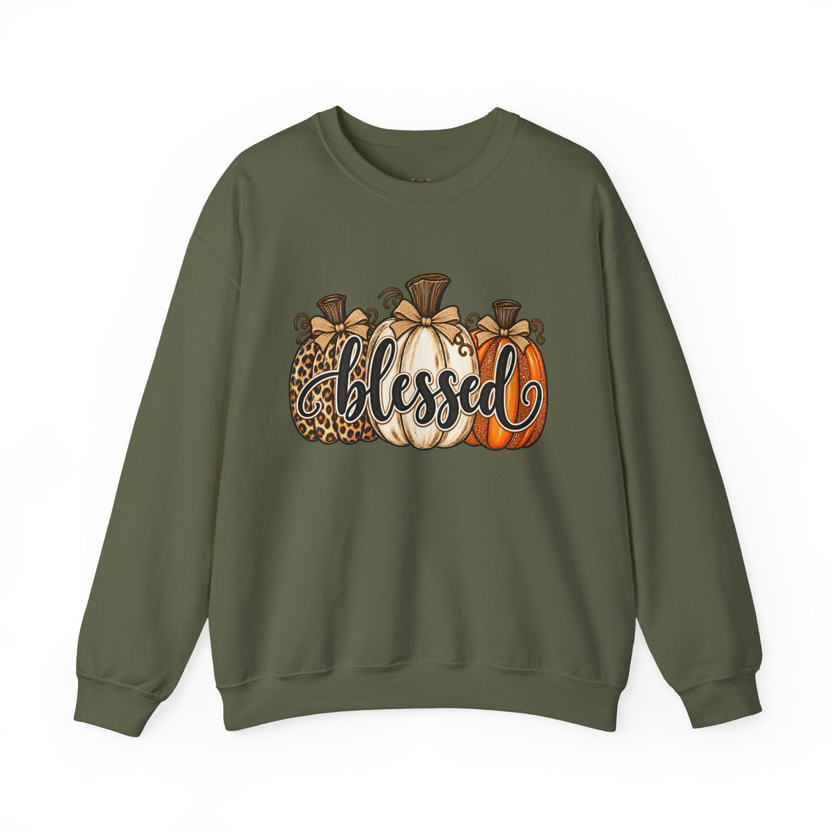 Blessed Pumpkin Sweatshirt — Fall Autumn Crewneck