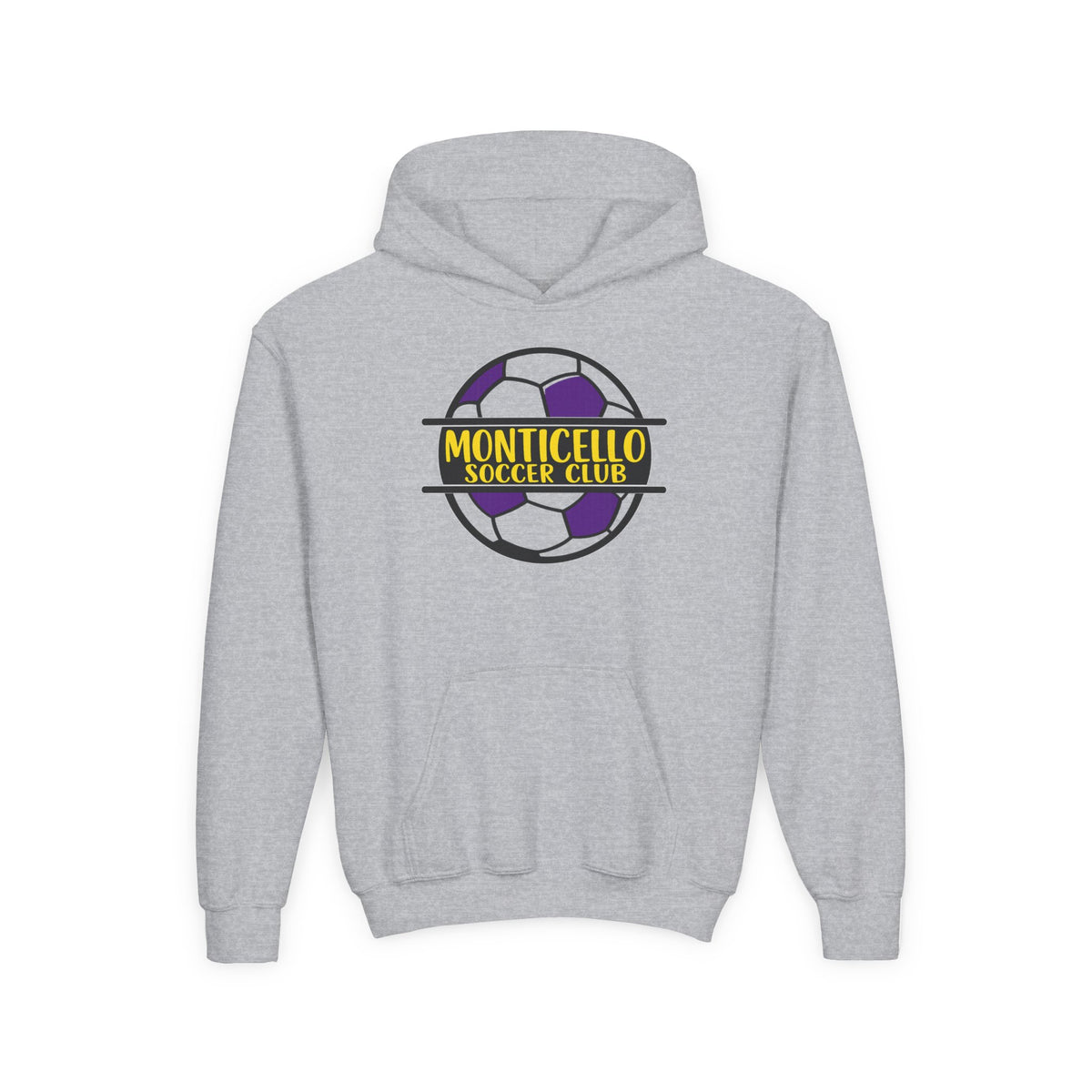 YOUTH Hoodie — Monticello Soccer Club Logo Sweatshirt