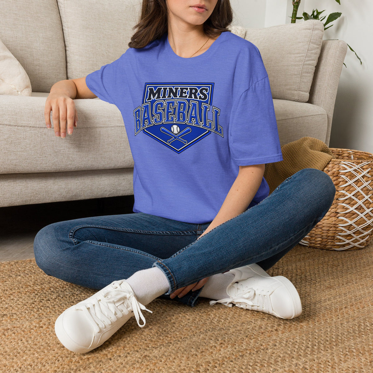 Miners Baseball T-Shirt — Team Logo Sports Tee