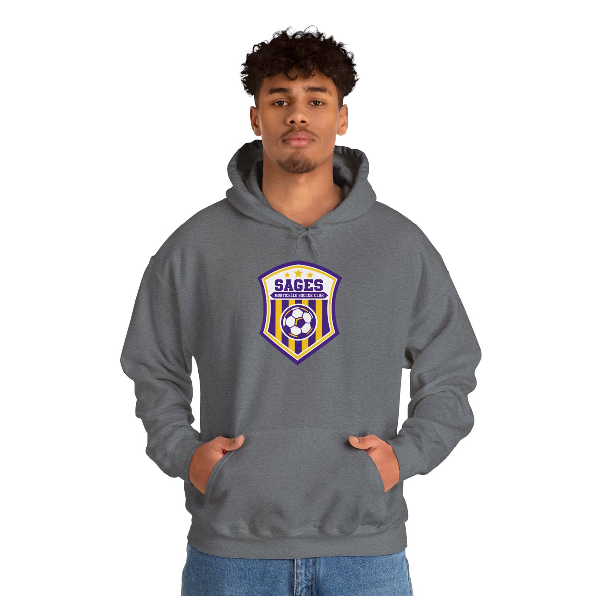 Monticello Soccer Club Crest Hoodie