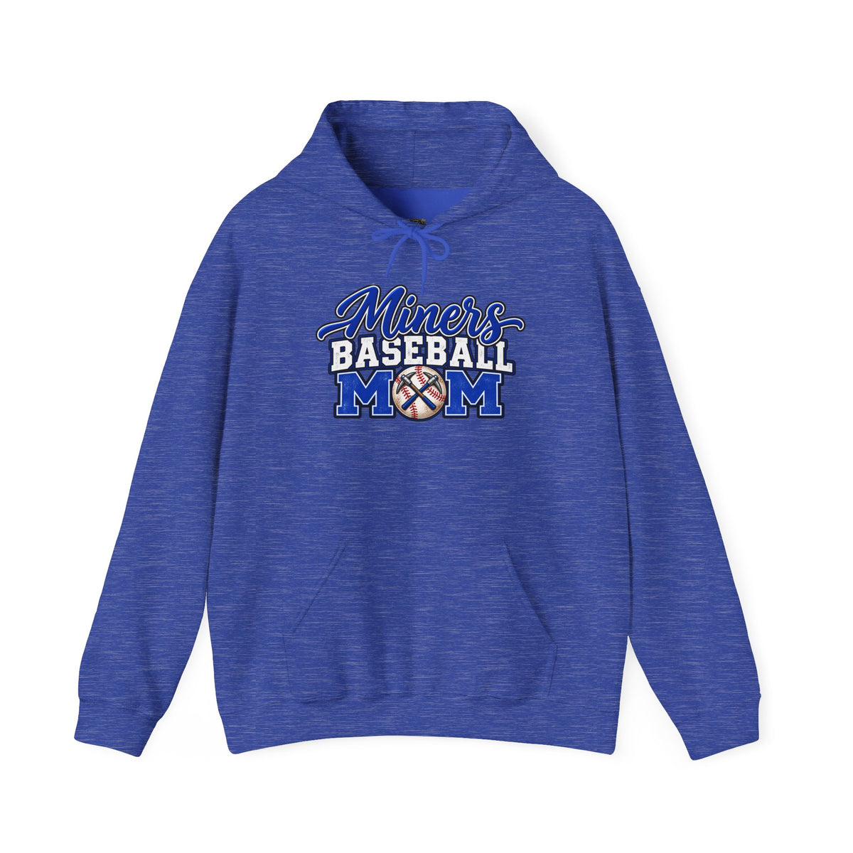 Miners Baseball Mom Hoodie – Supportive Team Spirit Pullover