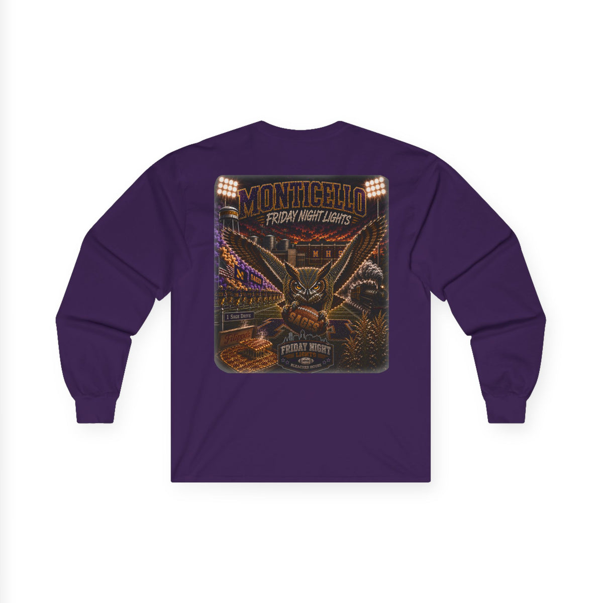 Friday Night Lights Longsleeve - MONTICELLO Edition - Collector's Edition