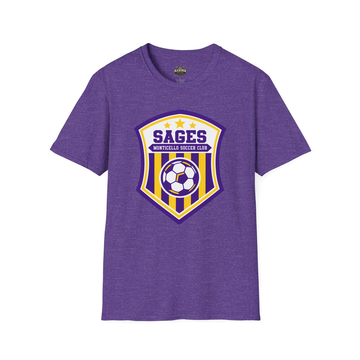 Monticello Soccer Club Crest Logo T shirt