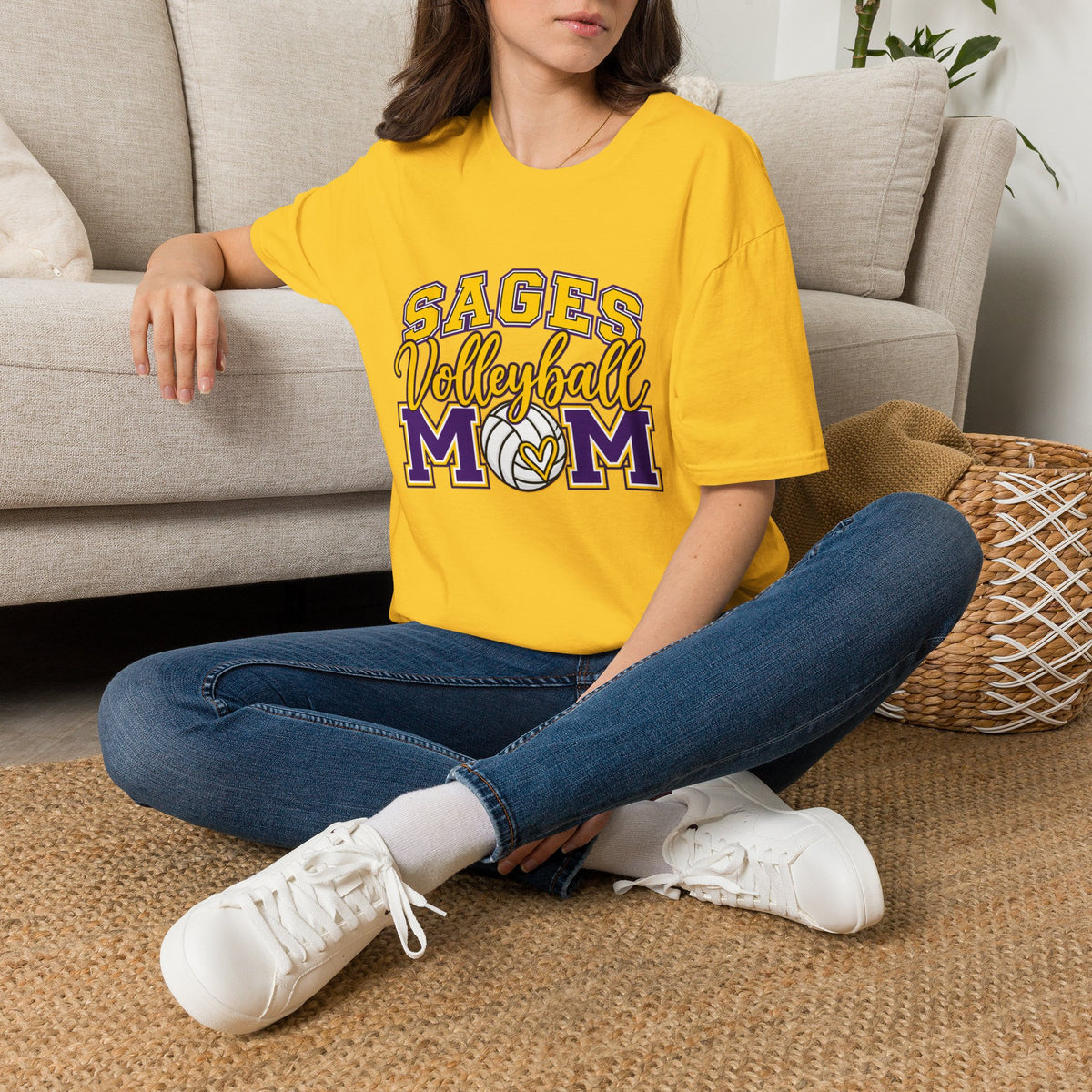 Sages Volleyball Mom Tshirt