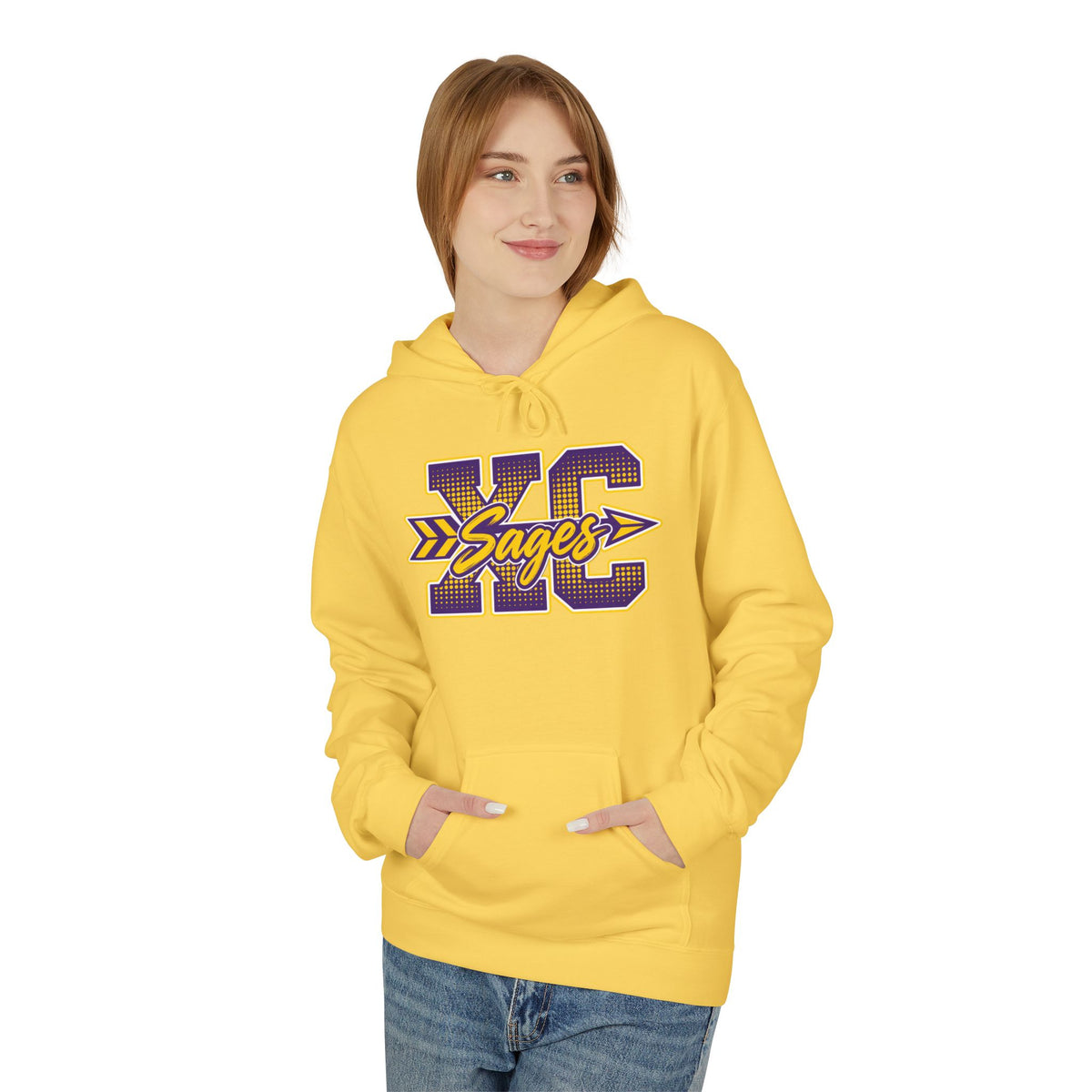 Cross Country Sages Hoodie — Vintage Sweatshirt