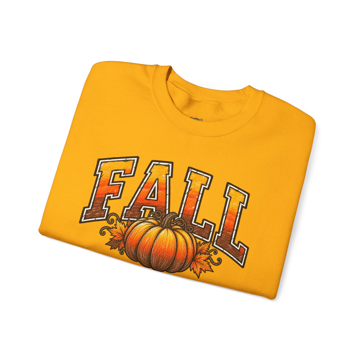 Fall Pumpkin Crewneck Sweatshirt
