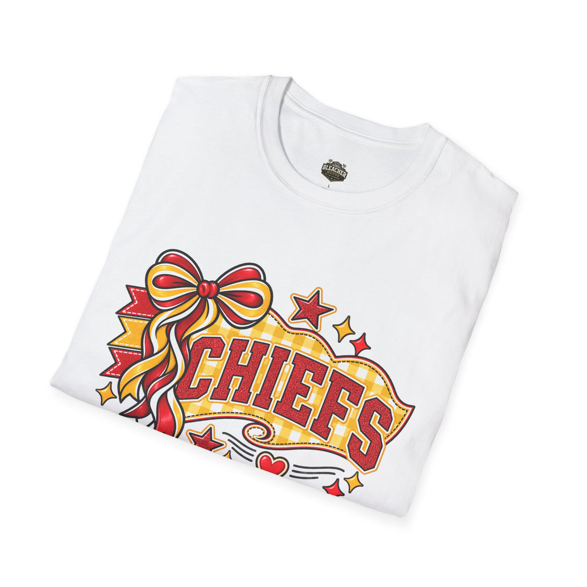 Chiefs Ribbon & Banner T-Shirt — Team Spirit Tee