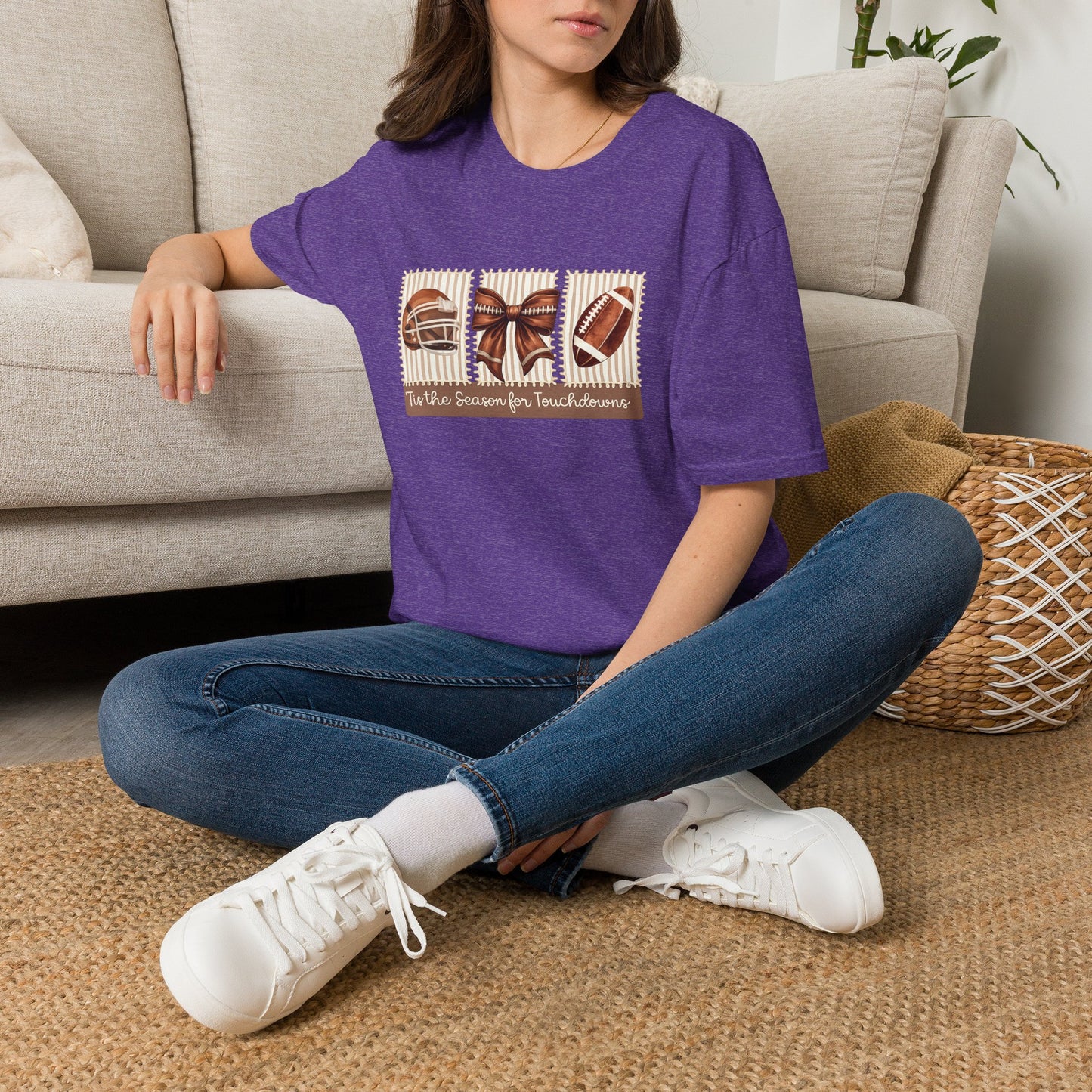 Football Holiday T-Shirt — 'Tis the Season for Touchdowns