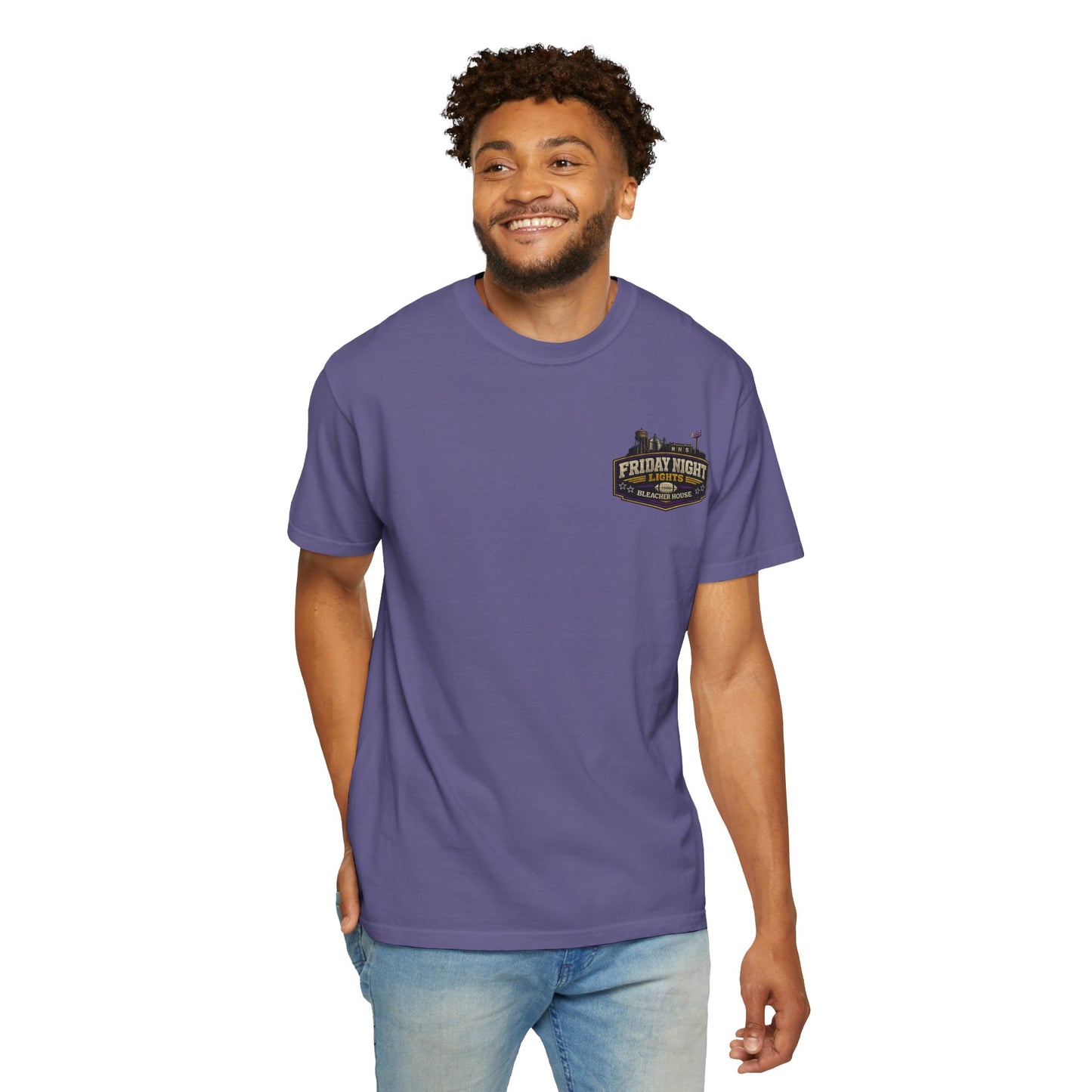 Friday Night Lights T shirt - MONTICELLO Edition - Collector's Edition (Front Patch + Back Design)