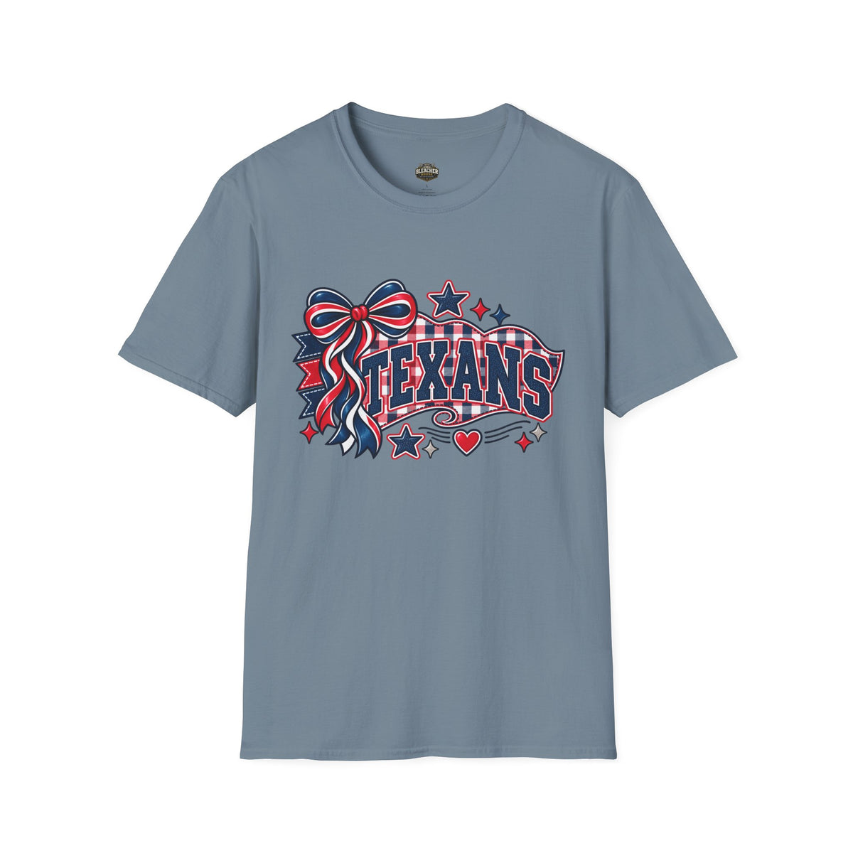 Texans Ribbon & Banner T-Shirt — Team Spirit Tee