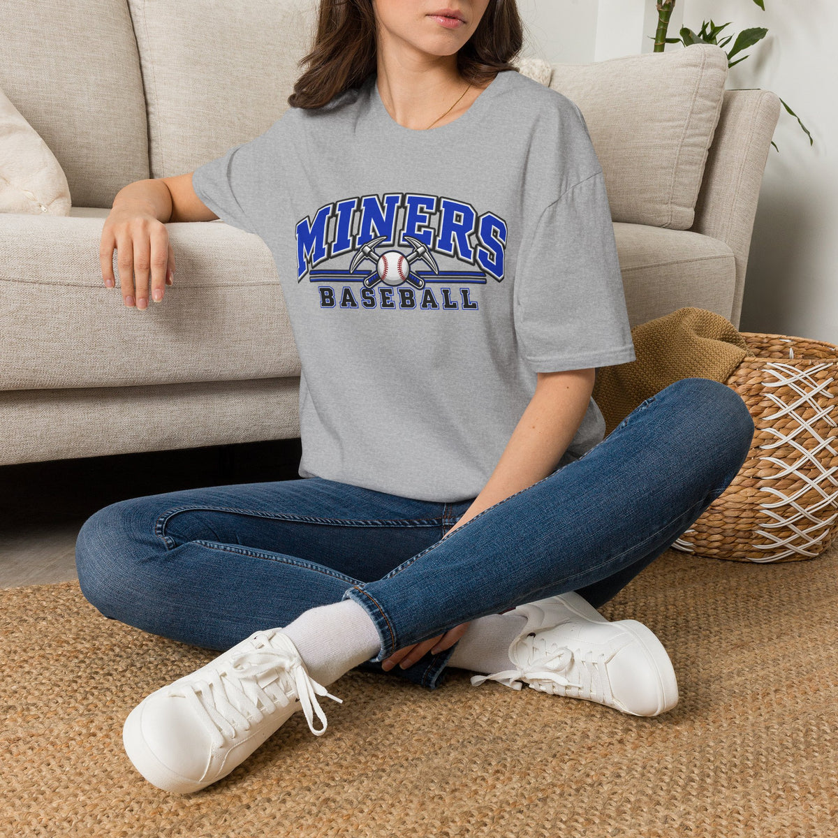 Miners Baseball T-Shirt – Team Logo Unisex Softstyle T shirt