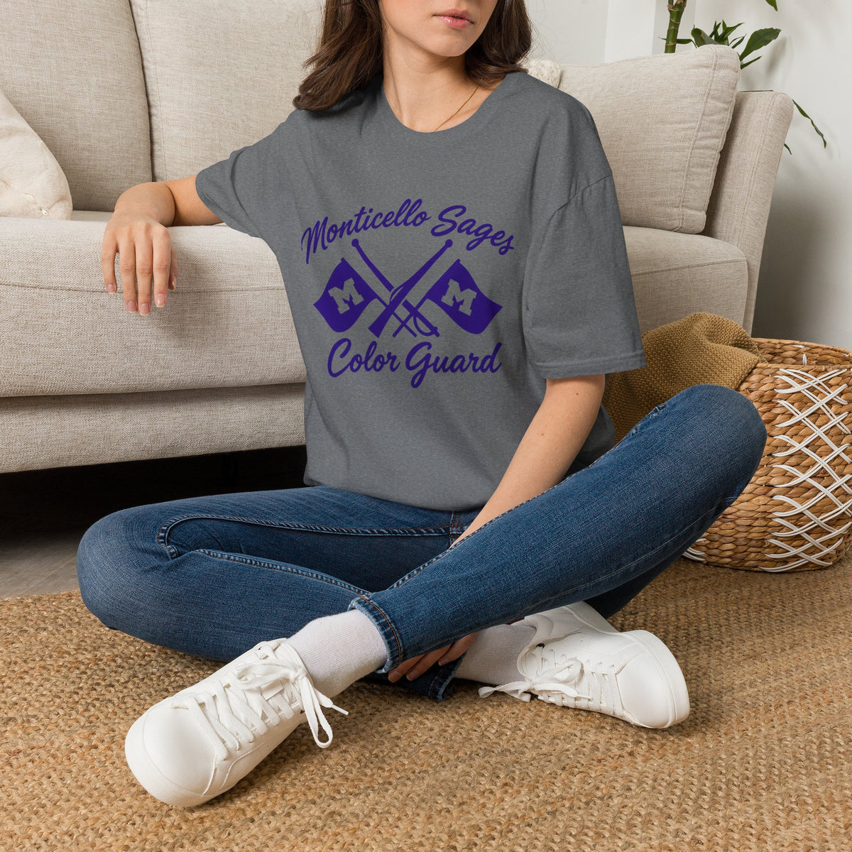 Monticello Sages Aesthetic Color Guard T-Shirt