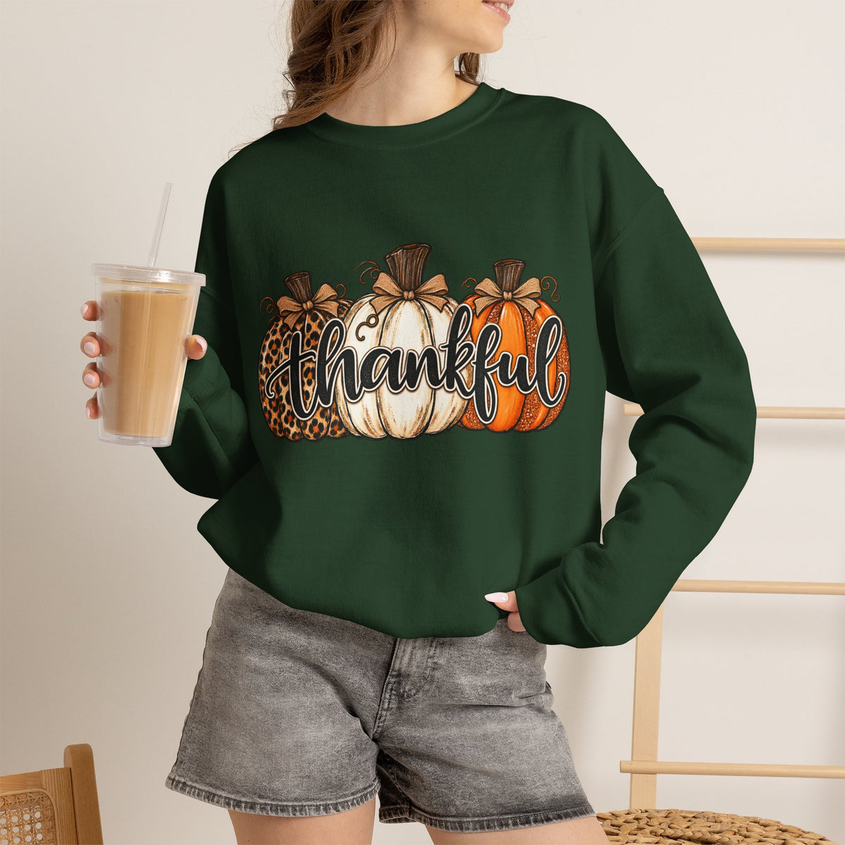 Thankful Unisex Heavy Blend™ Crewneck Sweatshirt
