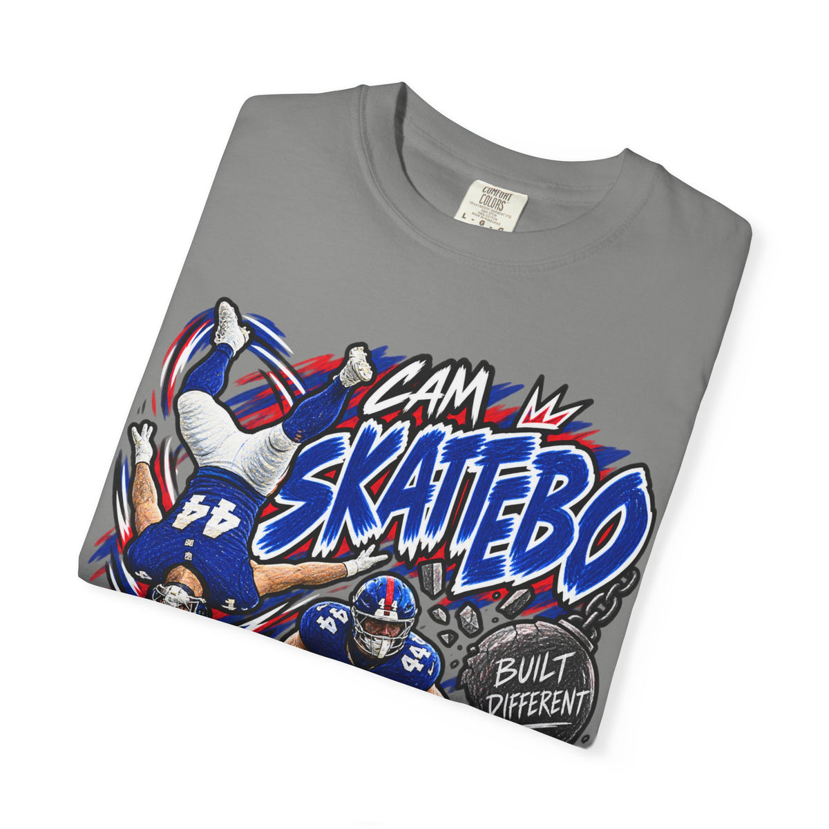 Cam Skattebo Graphic T-Shirt - Sunday Standouts Sketch Series