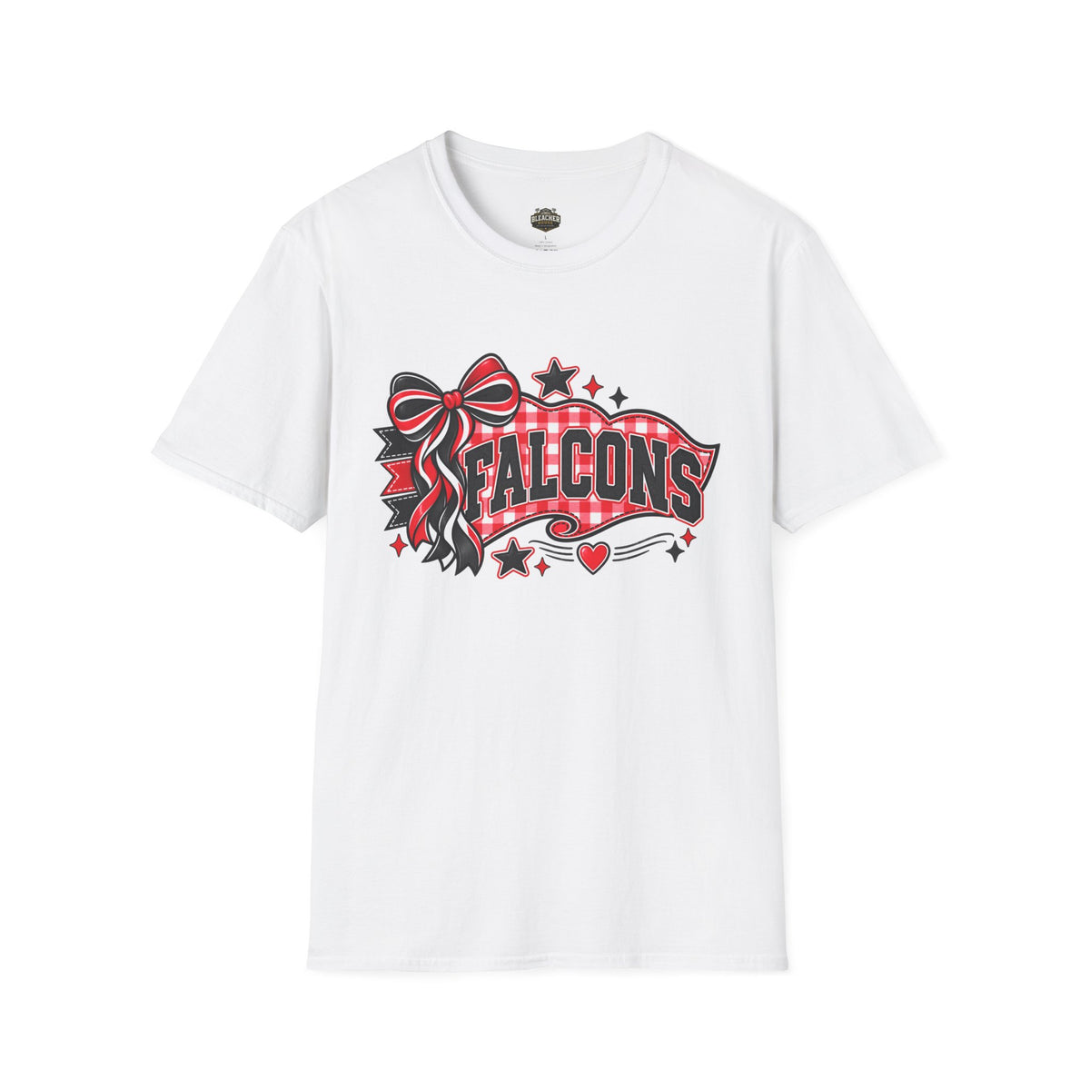 Falcons Bow T-Shirt — Red & Black Spirit Shirt
