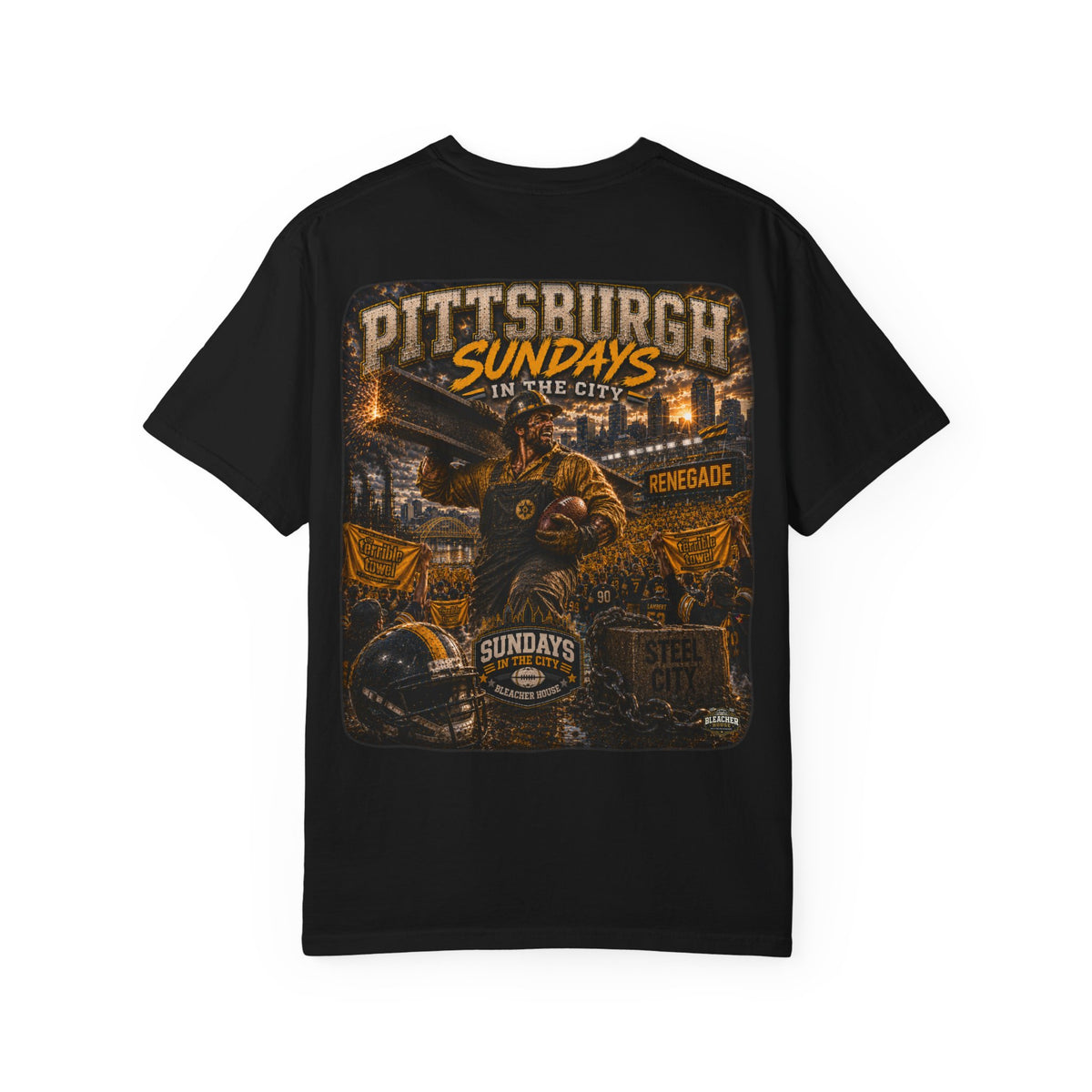 Sundays In The City - PITTSBURGH Edition - Collector's Edition (Front Patch + Back Design)