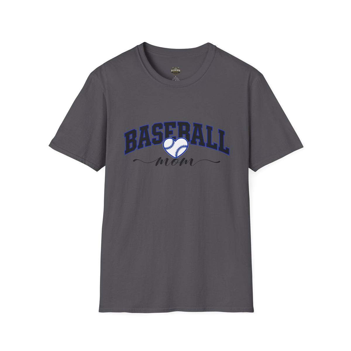 Baseball Mom T‑Shirt — Heart Baseball Design, Mom Gift for Spring Season & Game Day