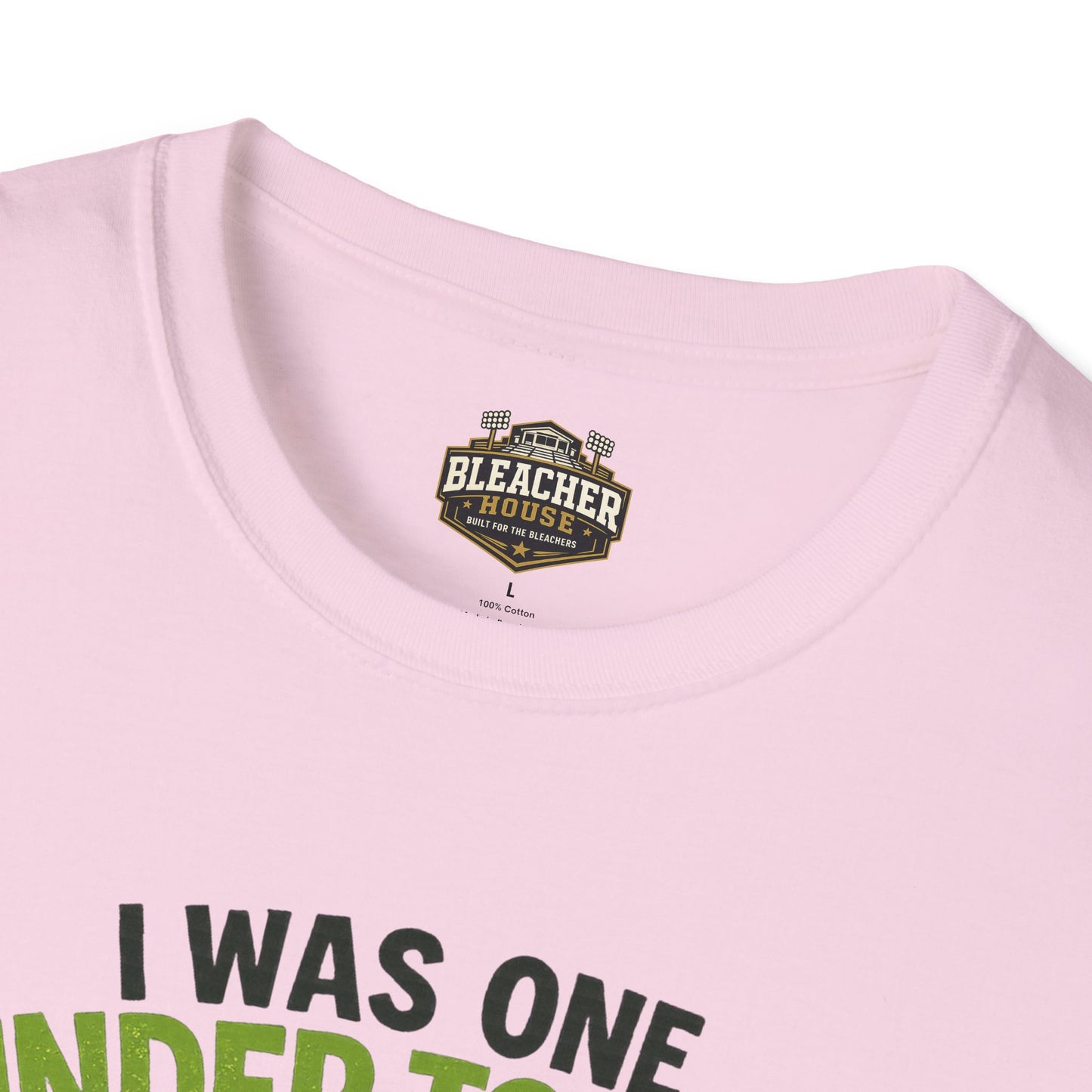 Golf T-Shirt — "I Was One Under Today!" ANIMATED VERSION - Scorecard Golf Humor Shirt