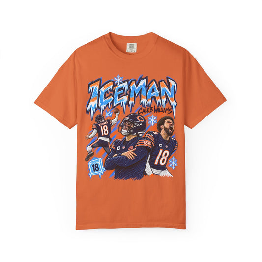 Caleb Williams, ICEMAN Graphic T-Shirt - Sunday Standouts Sketch Series