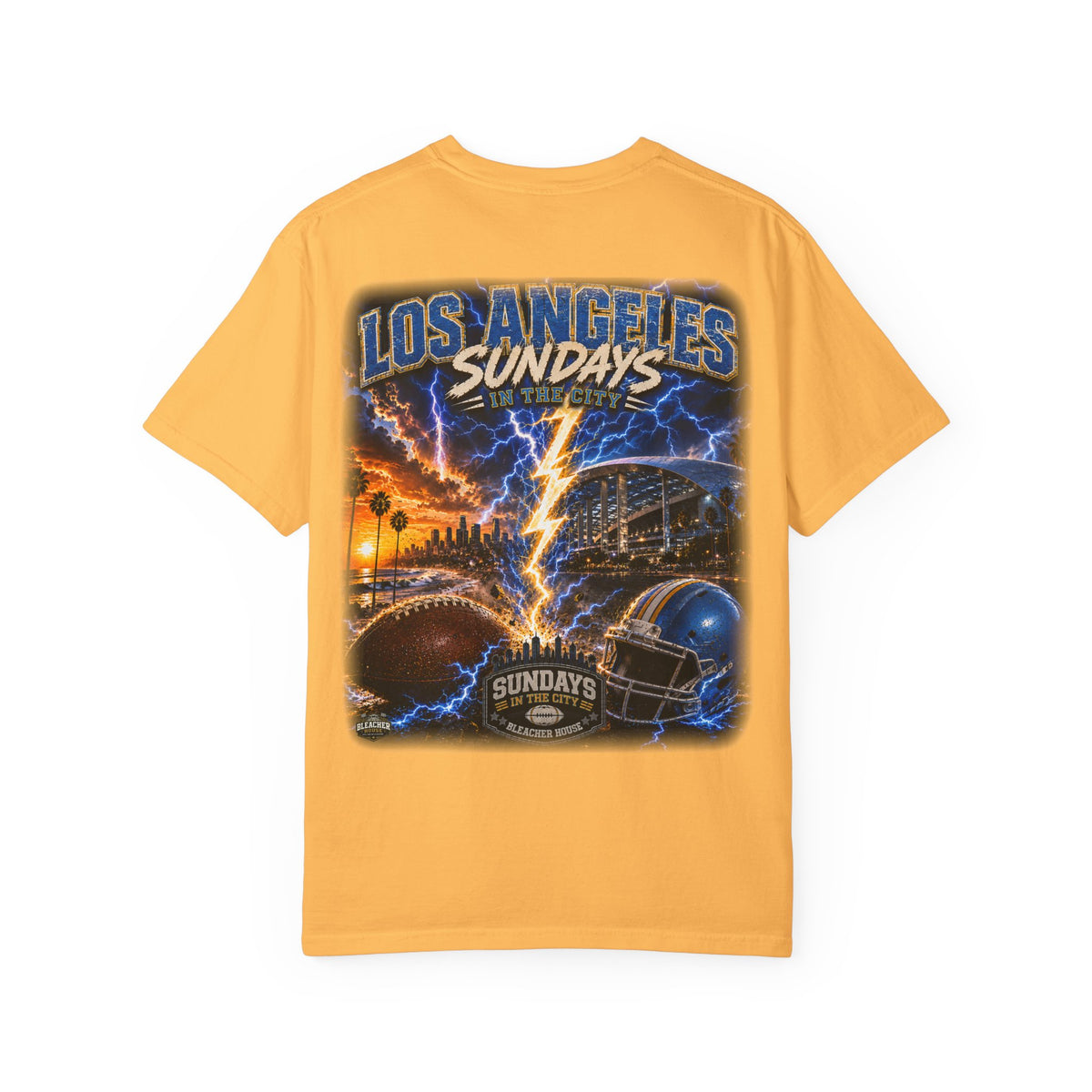 Sundays In The City - LA CHARGERS Edition - Collector's Edition (Front Patch + Back Design)