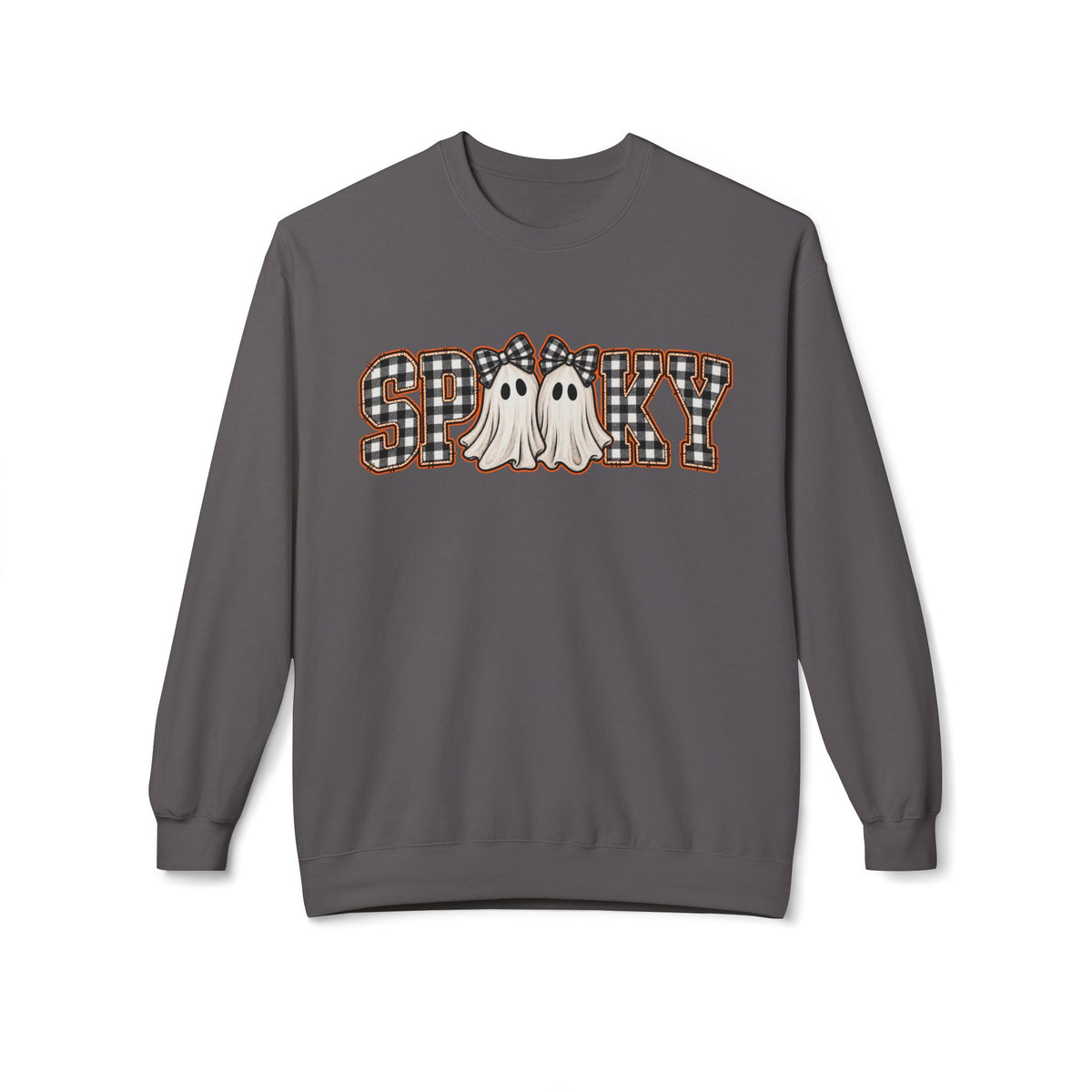 Spooky Plaid Ghosts Sweatshirt