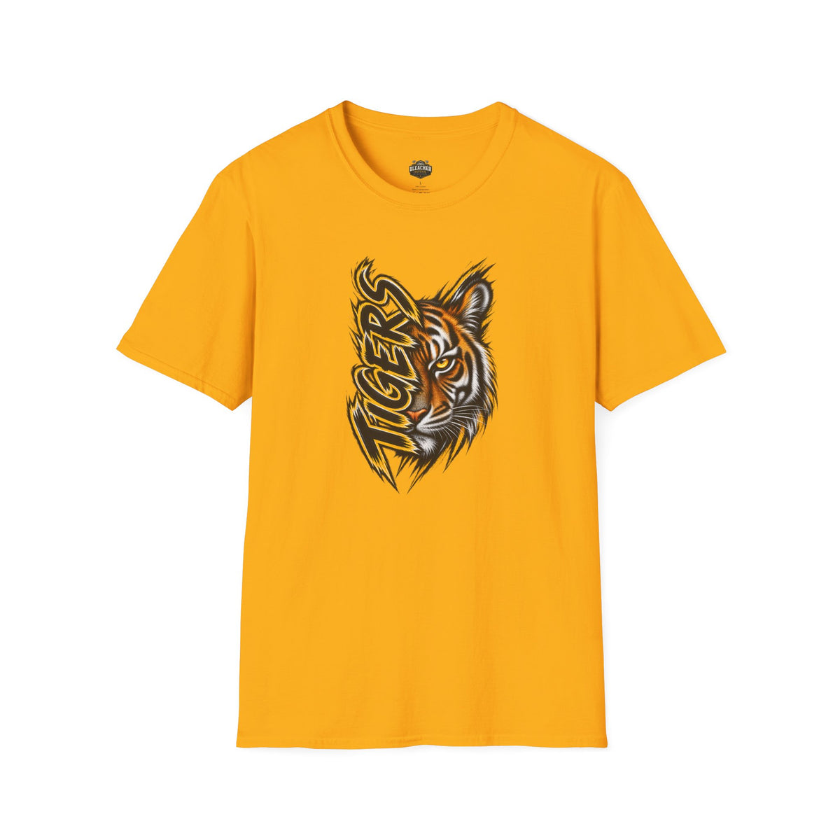 Tiger Head Graphic T-Shirt — Bold ‘Tigers’ Sports Mascot Tee