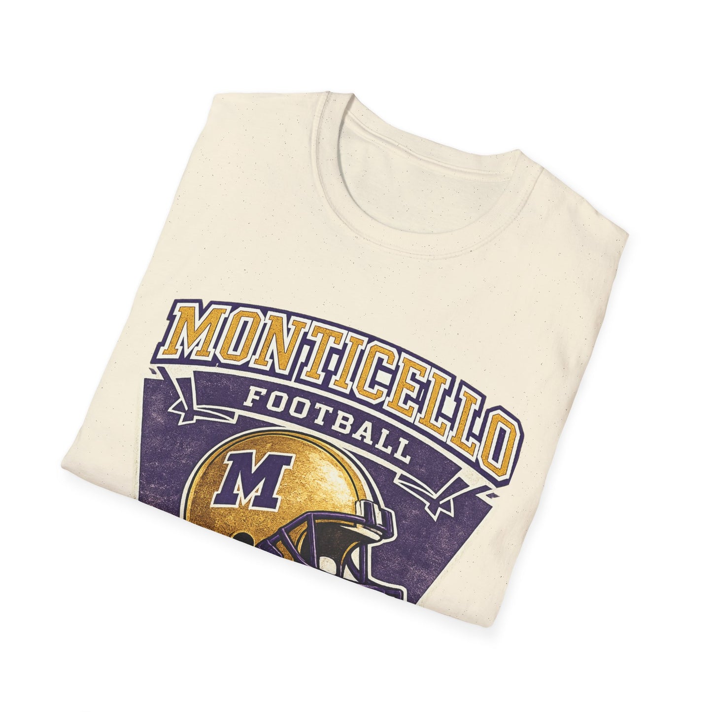 Monticello Football T-Shirt — Vintage Helmet Tee