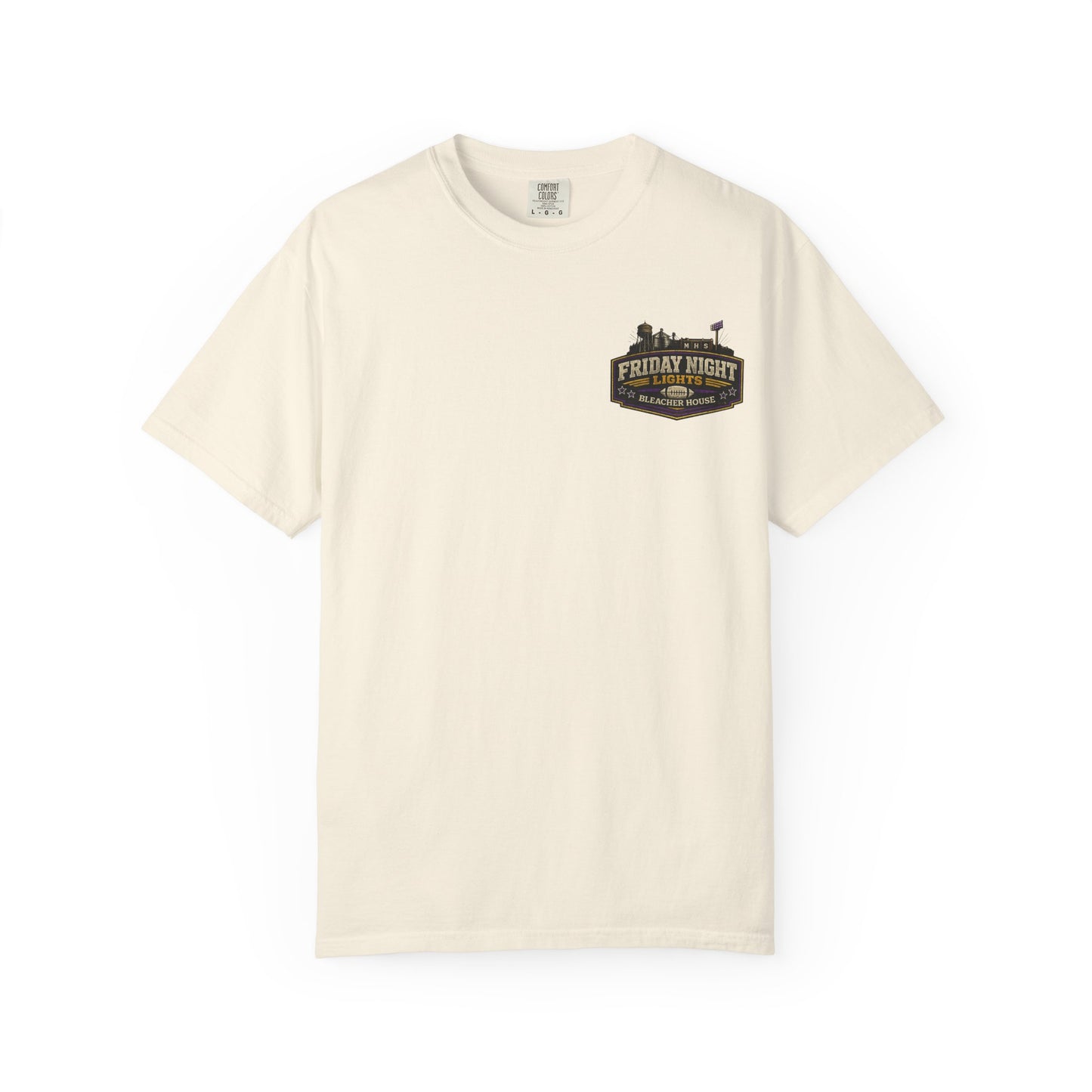 Friday Night Lights T shirt - MONTICELLO Edition - Collector's Edition (Front Patch + Back Design)