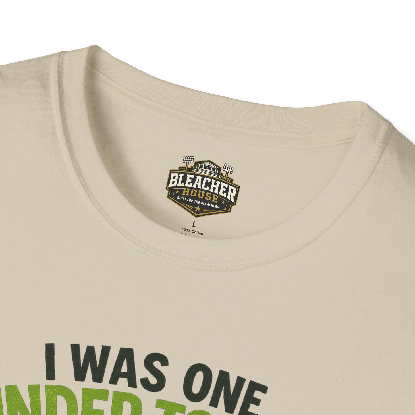 Golf T-Shirt — "I Was One Under Today!" ANIMATED VERSION - Scorecard Golf Humor Shirt