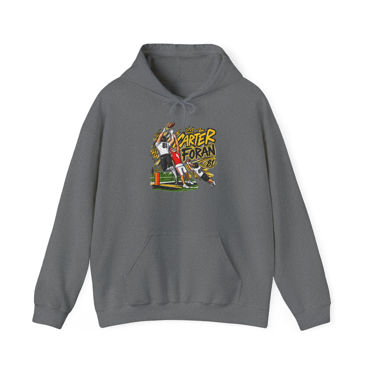 Saturday Standouts Sketch Series - CARTER FORAN Graphic Hoodie