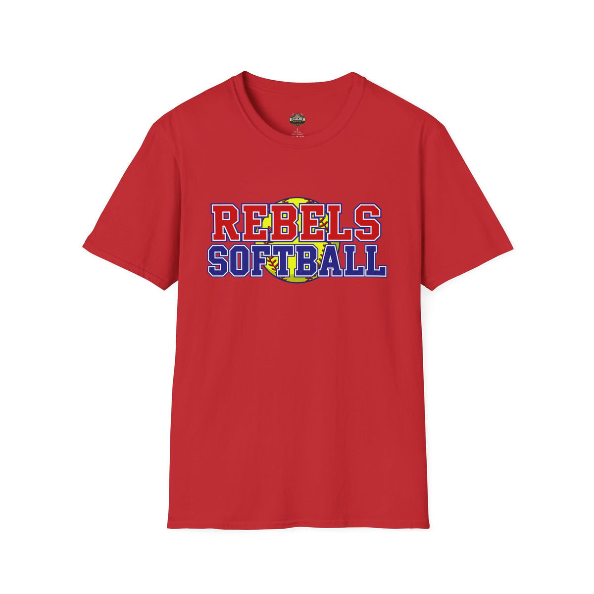 Rebels Softball T-Shirt — Retro Team Spirit Soft Tee