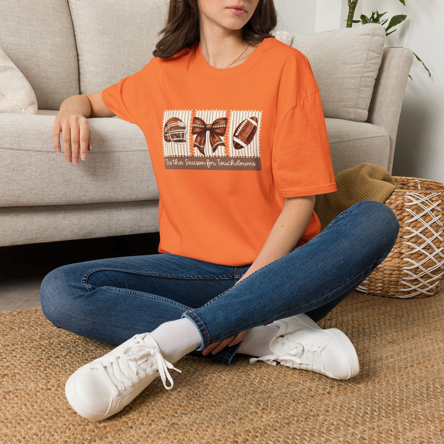 Football Holiday T-Shirt — 'Tis the Season for Touchdowns