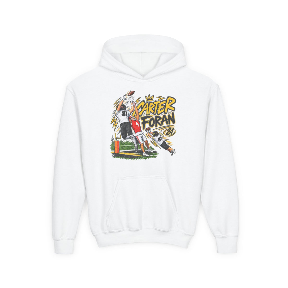 YOUTH Saturday Standouts Sketch Series - CARTER FORAN Graphic Hoodie
