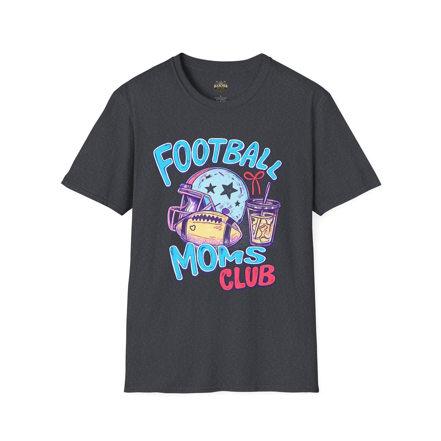 Football Moms Club T Shirt