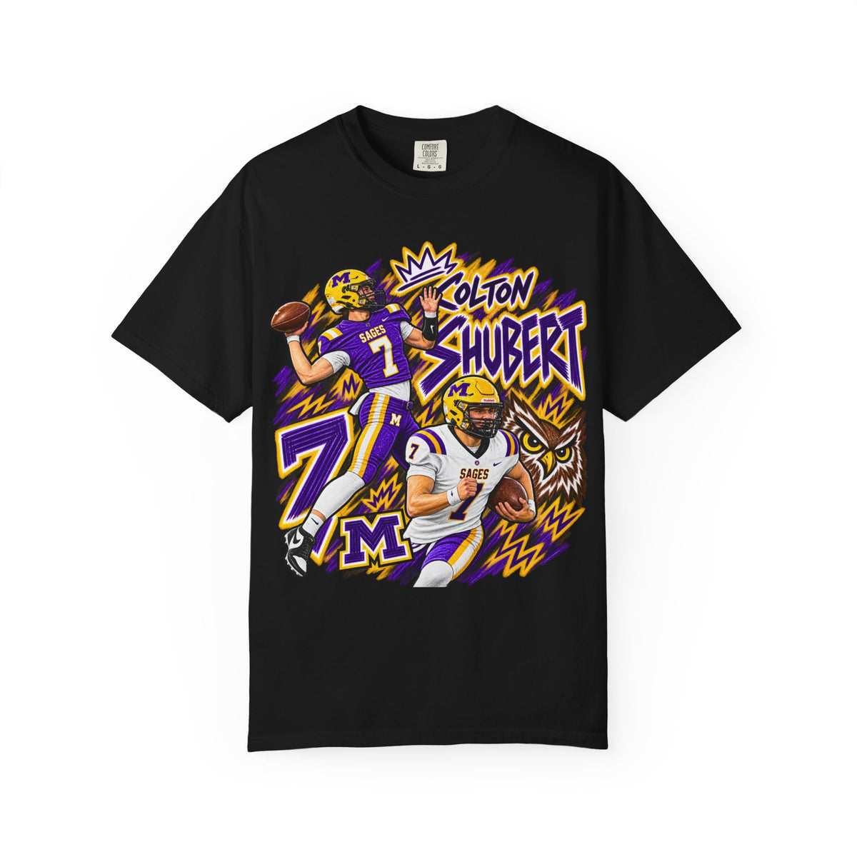 Colton Shubert Graphic Sketch T Shirt