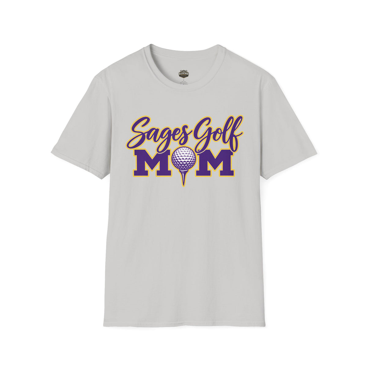Sages Golf Mom T-Shirt — “Sages Golf MOM” Script & Tee Graphic